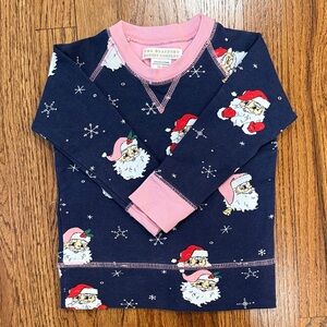 TBBC Toddler Girls (12-18m) Santa Crewneck